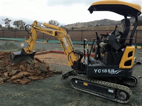 mini excavators in canberra